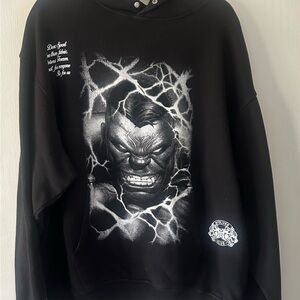 Darc Sport Incredible Hulk - Black Graphic Hoodie